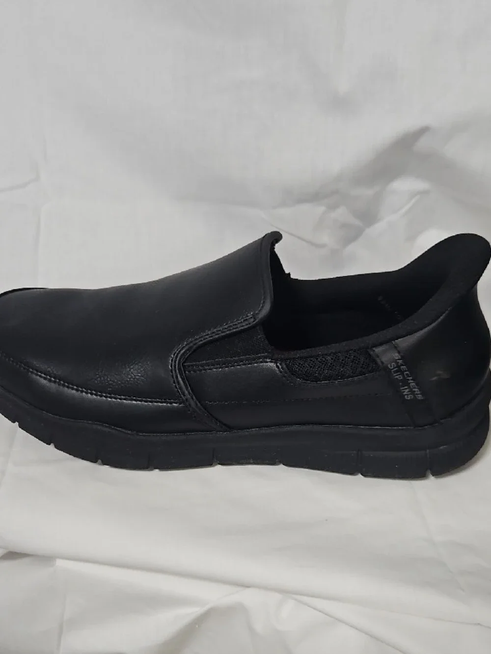 Skechers Men's Black Slip-Ins Casual Work Loafers